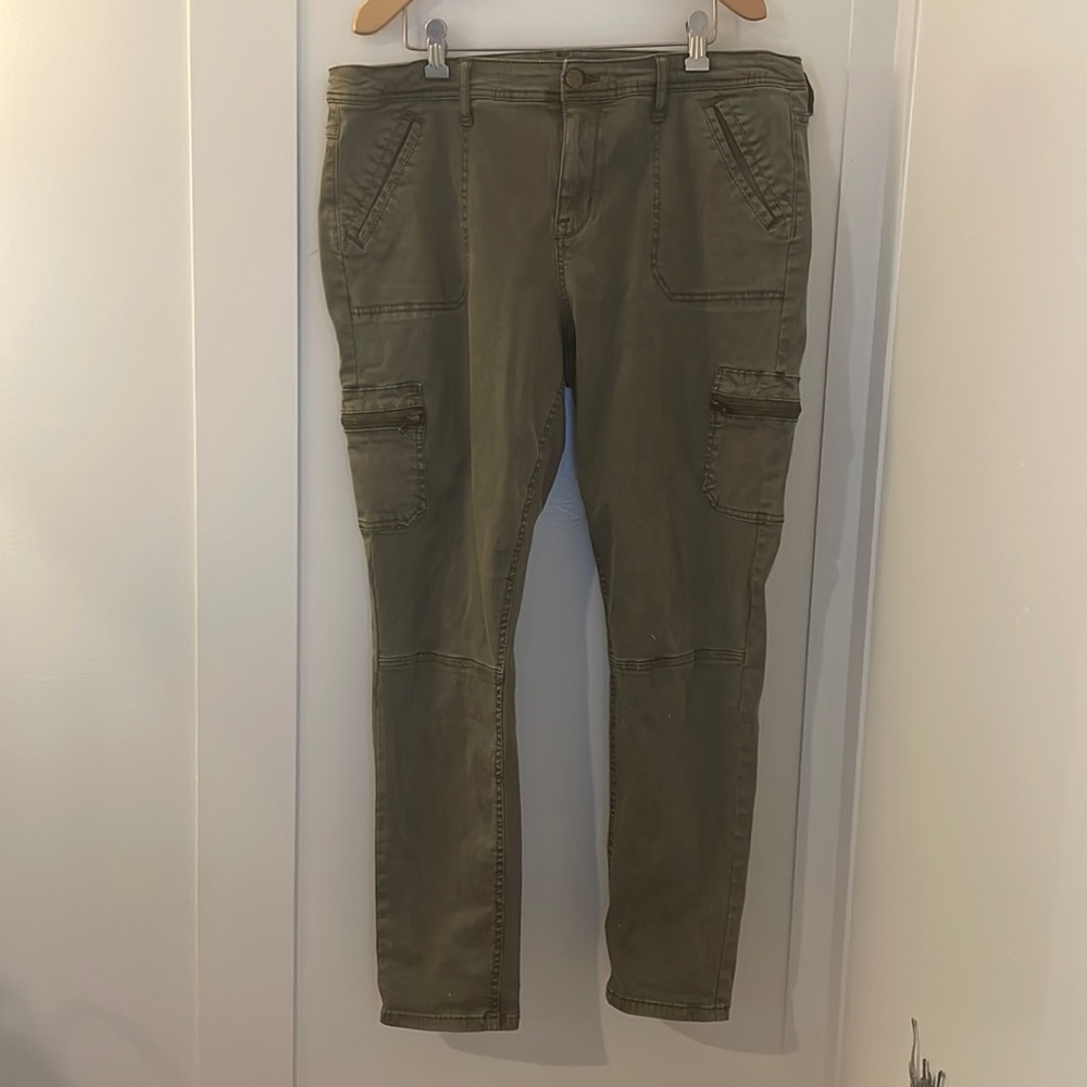 Dark green jeggings - great condition